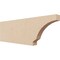 Ekena Millwork 2in. W x 8in. H x 24in. L Moab Woodgrain TimberThane Rafter Tail, Primed Tan RFTUR02X08X24MOARCPR - alternate 1